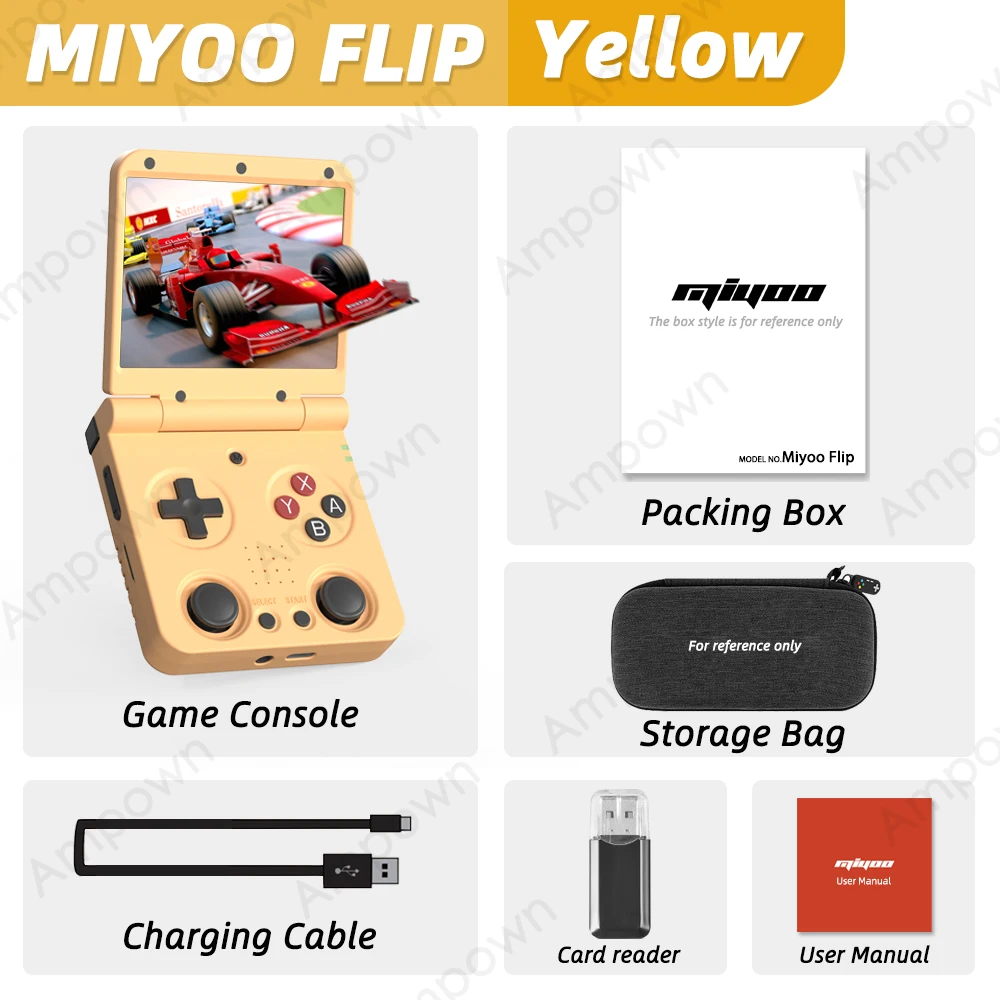 Gaming Console Os - 미유 플립 V2 포켓 플레이어 콘솔