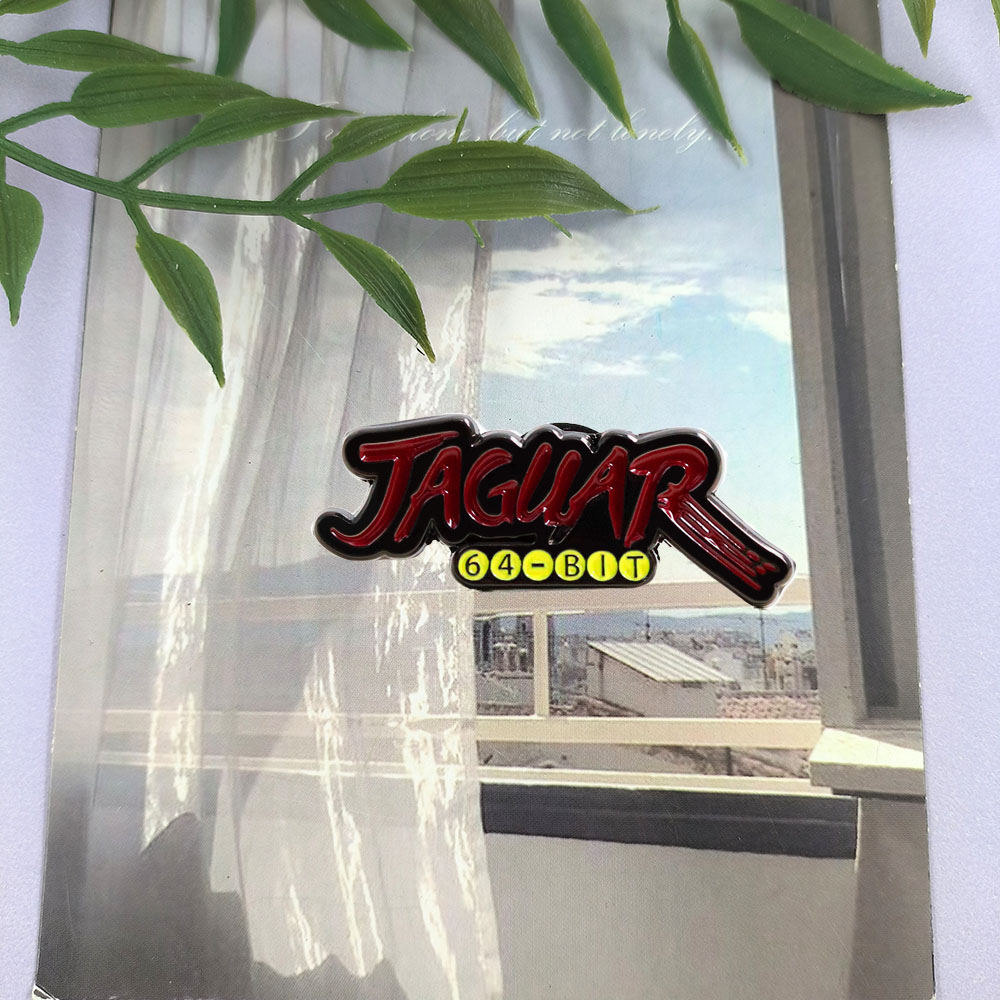 재규어 64비트 게임 콘솔 로고 브로치 클래식 레트로  - Gaming Console Letters 리뷰 및 가격