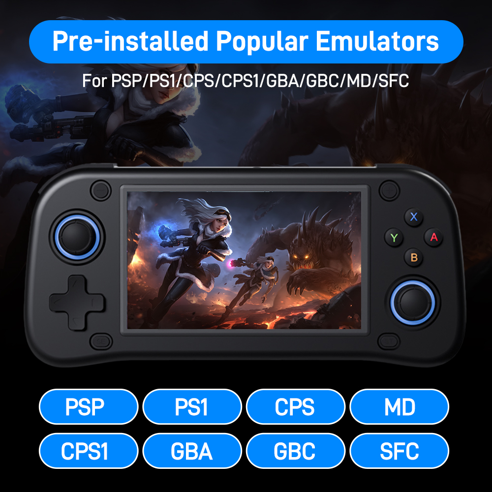 G28 휴대용 게임 콘솔 EmuElec4.7 OS가 포 - Gaming Console Os 리뷰 및 가격