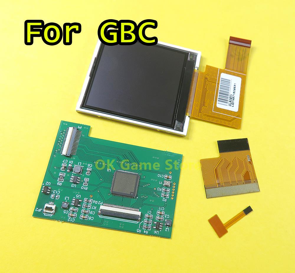GBC 백라이트 LCD 화면용 1세트 하이라이트 스크린 - Gaming Console Display 리뷰 및 가격