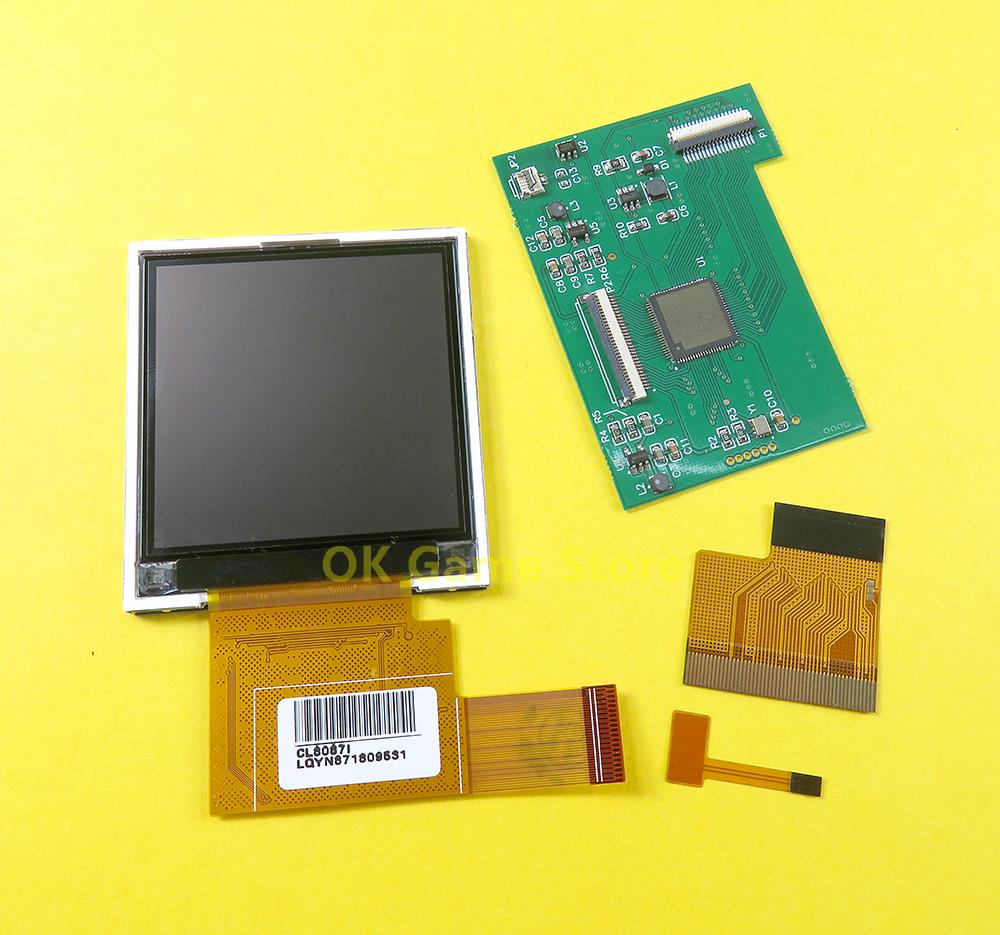 GBC 백라이트 LCD 화면용 1세트 하이라이트 스크린 - Gaming Console Display 리뷰 및 가격