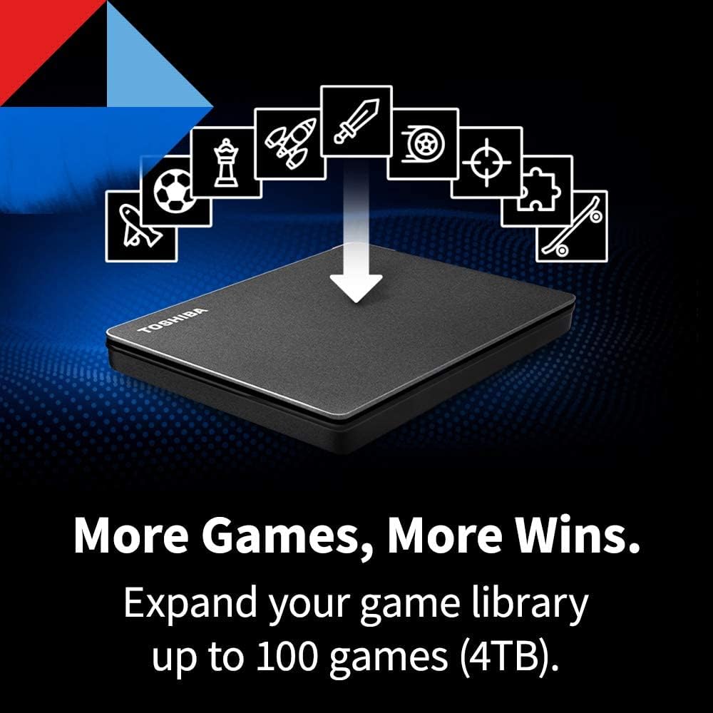 2TB 휴대용 외장 하드 드라이브 USB 3.0 (게임 - Gaming Console Image 리뷰 및 가격