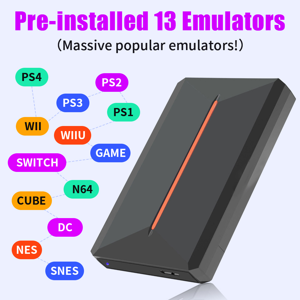 Launchbox OS 레트로 게임 HDD 3760+P - Gaming Console Os 리뷰 및 가격