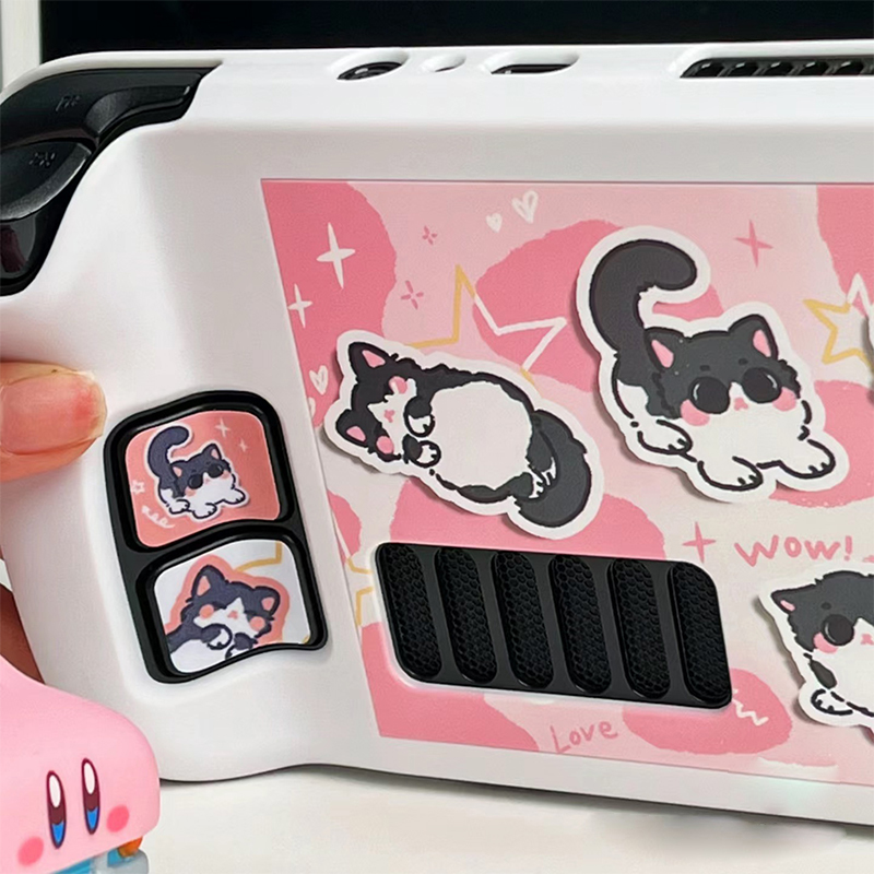 스팀 데크 게임 콘솔을위한 만화 우유 고양이 보호 케이 - Gaming Console Steam Deck 리뷰 및 가격