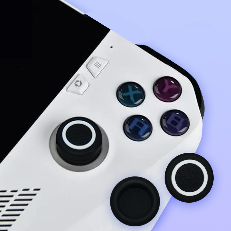 실리콘 조이스틱 엄지 그립 보호대 로커 단추 커버 캡, - Gaming Console Steam Deck 리뷰 및 가격