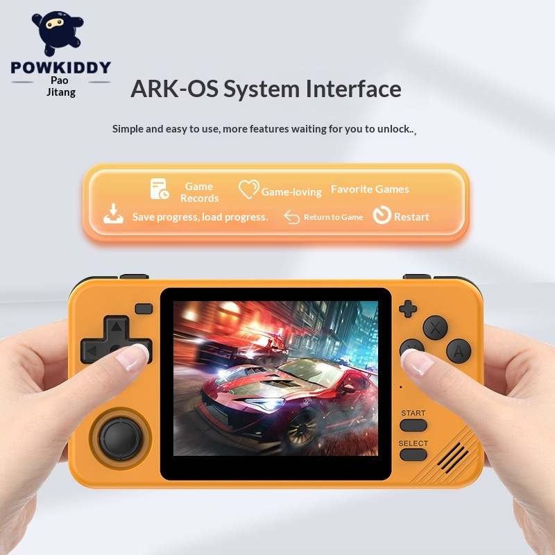 Powkiddy RGB10X 오픈 소스 레트로 휴대용  - Gaming Console Os 리뷰 및 가격