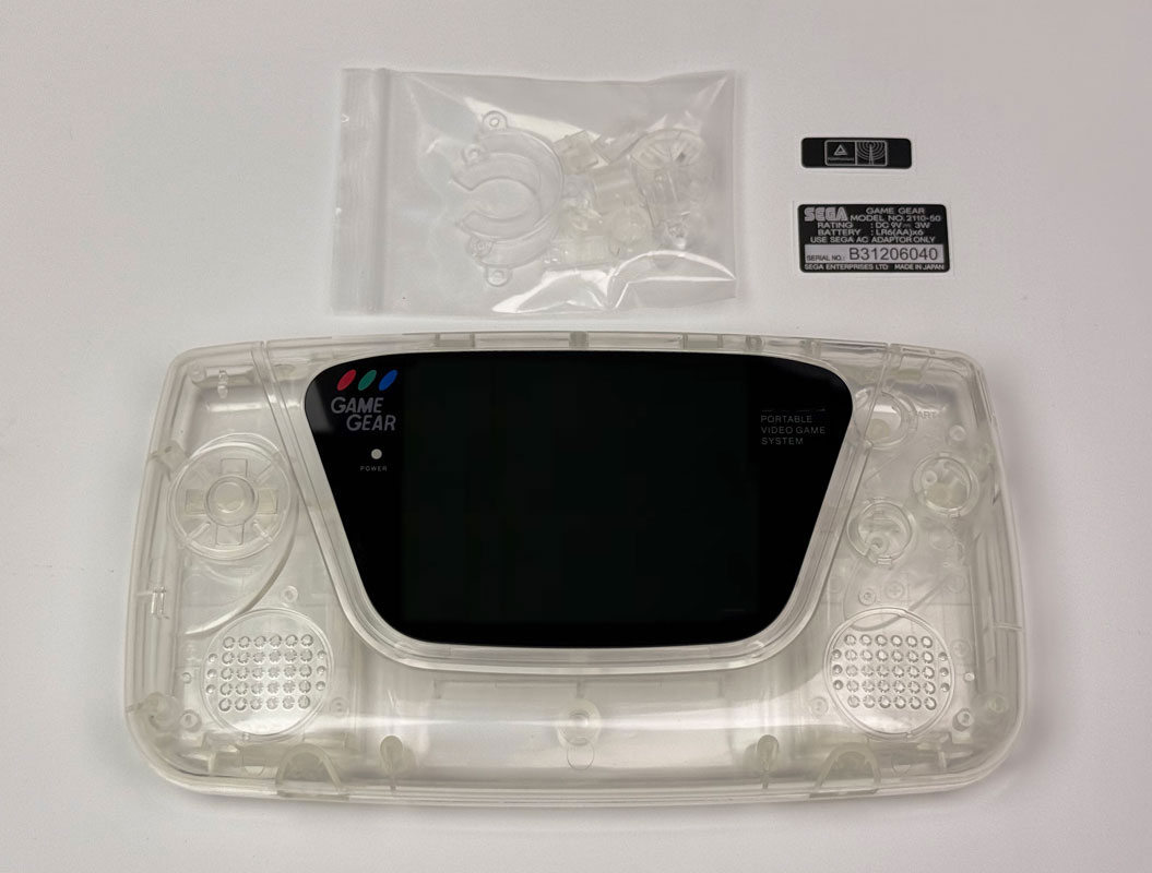SEGA 게임기 GG 게임 콘솔용 특수 하우징 쉘, 오 - Gaming Console Display 리뷰 및 가격