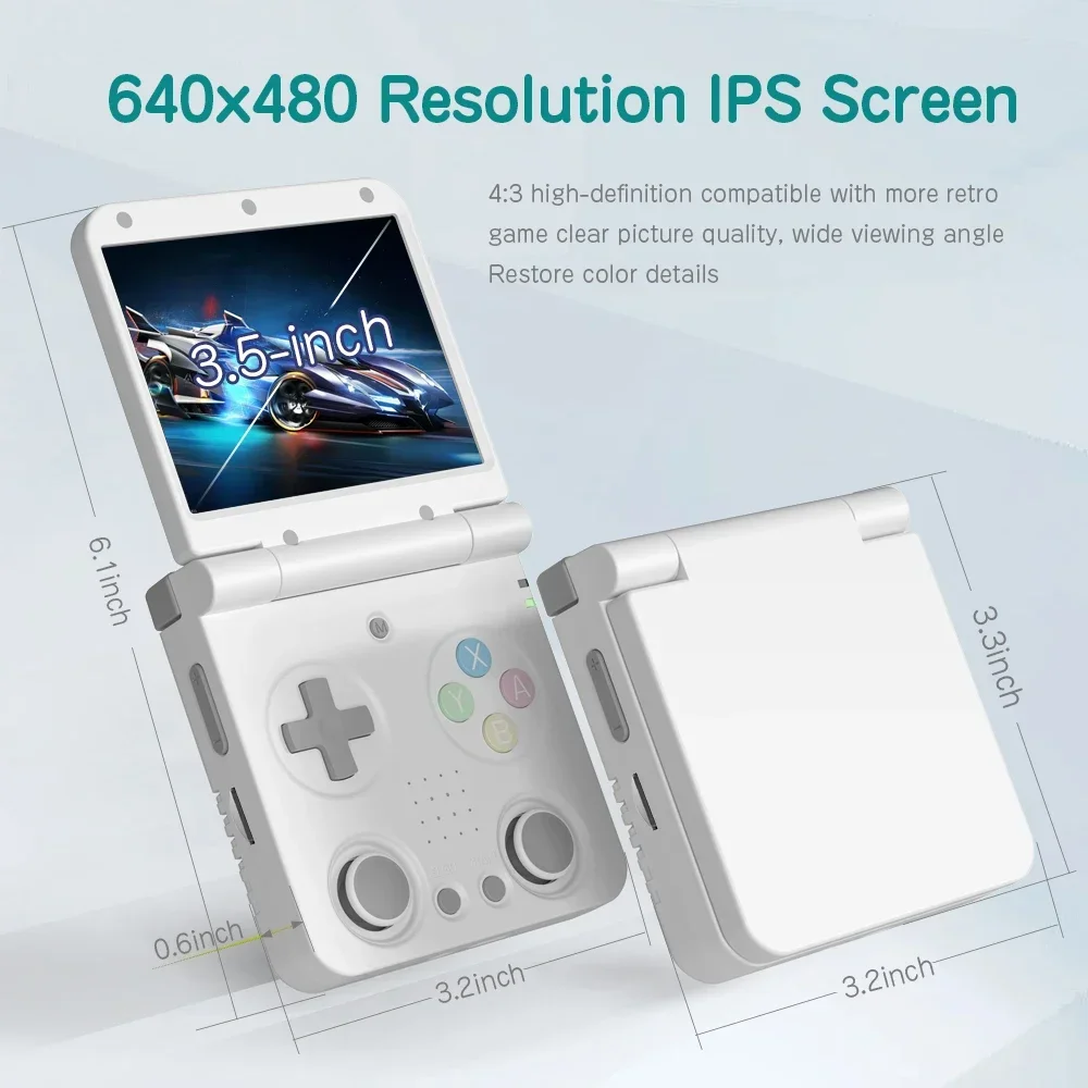 MIYOO Flip V2 휴대용 게임 콘솔 플레이어 3 - Gaming Console Os 리뷰 및 가격