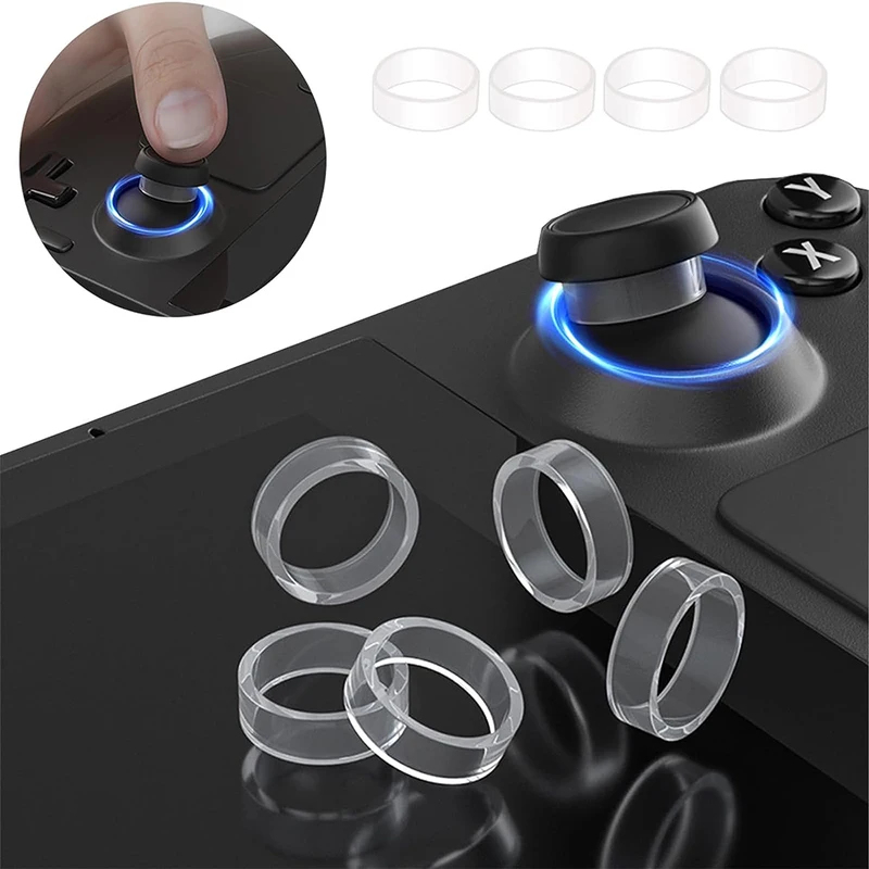 8개의 탄성 실리콘 조이스틱 링은 PS5, PS4, S - Gaming Console Steam Deck 리뷰 및 가격